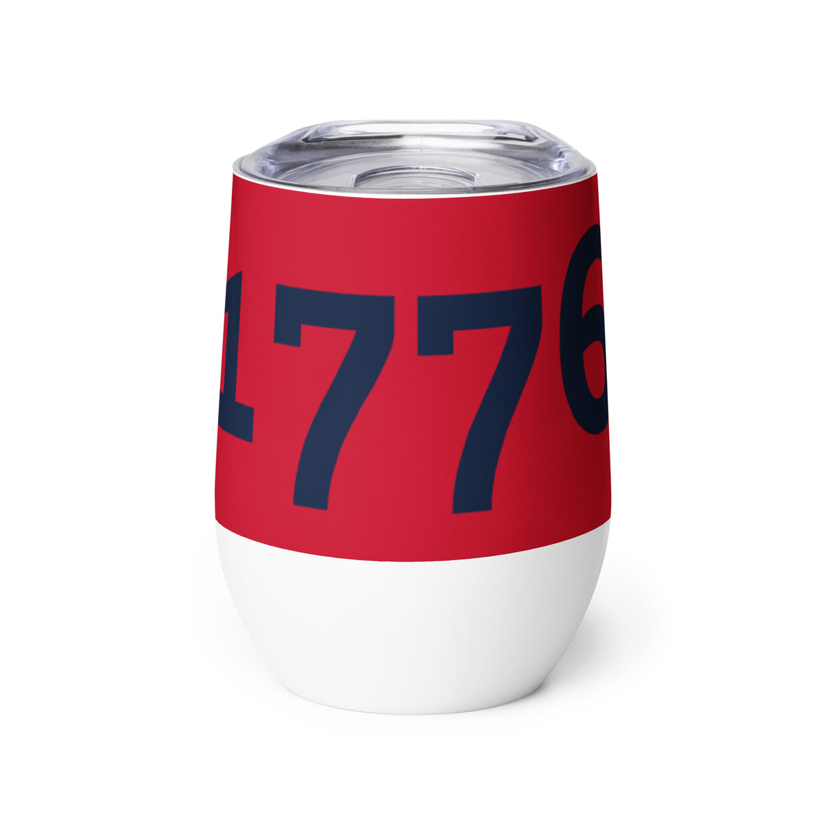 1776 Red/Navy Wine Tumbler