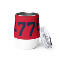 Load image into Gallery viewer, 1776 Red/Navy Wine Tumbler
