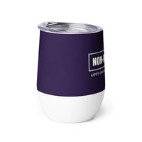 Load image into Gallery viewer, Non-Bidenary Wine Tumbler - Navy
