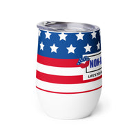 Load image into Gallery viewer, Non-Bidenary &#39;Merica Kiss Wine Tumbler
