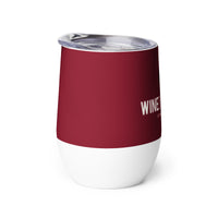 Load image into Gallery viewer, Wine Down Time Wine Tumbler  BUR BKWHTG
