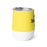 Load image into Gallery viewer, Play Stupid Games, Win Stupid Prizes Wine Tumbler YW BKG
