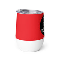 Load image into Gallery viewer, Rock Star Wine Tumbler RD BKWTG
