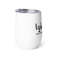 Load image into Gallery viewer, Let&#39;s Go B.... F*JB Kid Script Wine tumbler
