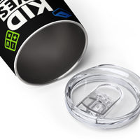 Load image into Gallery viewer, Kid Lives Matter Wine Tumbler - Black
