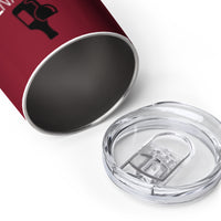 Load image into Gallery viewer, Wine Down Time Wine Tumbler  BUR BKWHTG
