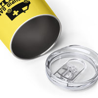 Load image into Gallery viewer, Play Stupid Games, Win Stupid Prizes Wine Tumbler YW BKG
