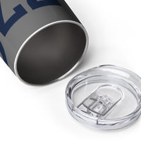 Load image into Gallery viewer, 1776 Gray/Navy Wine Tumbler
