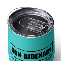 Load image into Gallery viewer, Non-Bidenary Wine Tumbler - Aqua
