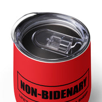 Load image into Gallery viewer, Non-Bidenary Wine Tumbler - Red
