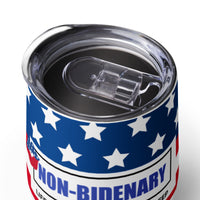 Load image into Gallery viewer, Non-Bidenary &#39;Merica Kiss Wine Tumbler
