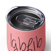 Load image into Gallery viewer, Let&#39;s Go B.... F*JB Script Wine Tumbler PK BKG
