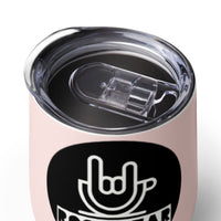 Load image into Gallery viewer, Rock Star Wine Tumbler PK BKWTG
