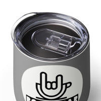 Load image into Gallery viewer, Rock Star Wine Tumbler GY WTBKG
