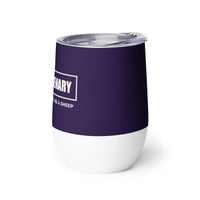Load image into Gallery viewer, Non-Bidenary Wine Tumbler - Navy
