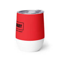 Load image into Gallery viewer, Non-Bidenary Wine Tumbler - Red
