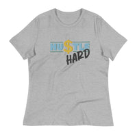 Load image into Gallery viewer, Hu$tle Hard Women&#39;s Relaxed T-Shirt
