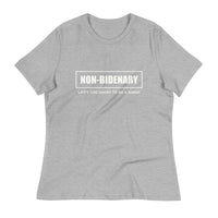 Load image into Gallery viewer, Non-Bidenary Blanco Women&#39;s Relaxed T-Shirt
