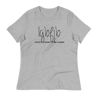 Load image into Gallery viewer, Let&#39;s Go B... F*JB Script Ngo Women&#39;s Relaxed T-Shirt
