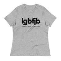 Load image into Gallery viewer, Let&#39;s Go B.... F*JB LC Ngo Women&#39;s Relaxed T-Shirt
