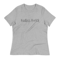 Load image into Gallery viewer, Bad*ss B*tch Heart Ngo Women&#39;s Relaxed T-Shirt

