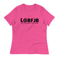 Load image into Gallery viewer, Let&#39;s Go B.... F*JB ALOT Ngo Women&#39;s Relaxed T-Shirt

