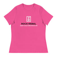 Load image into Gallery viewer, Rock+Reb£llion Speaker Box W Women&#39;s Relaxed T-Shirt
