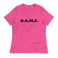 Load image into Gallery viewer, Bad A** M&#39;Fer Ngo Women&#39;s Relaxed T-Shirt
