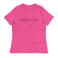 Load image into Gallery viewer, Bad*ss B*tch Heart Ngo Women&#39;s Relaxed T-Shirt
