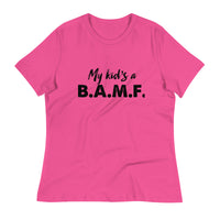Load image into Gallery viewer, My Kid&#39;s A Bad A** M&#39;Fer Ngo Women&#39;s Relaxed T-Shirt
