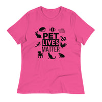 Load image into Gallery viewer, Pet Lives Matter Ngo Women&#39;s Relaxed T-Shirt
