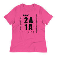 Load image into Gallery viewer, Pro 1A 2A Life, No Tread Zone Ngo Women&#39;s Relaxed T-Shirt
