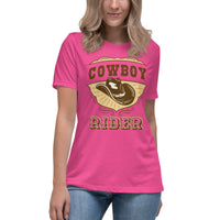 Load image into Gallery viewer, Cowboy Rider Women&#39;s Relaxed T-Shirt

