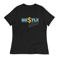 Load image into Gallery viewer, Hu$tle Hard Women&#39;s Relaxed T-Shirt
