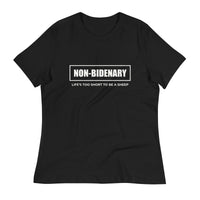 Load image into Gallery viewer, Non-Bidenary Blanco Women&#39;s Relaxed T-Shirt
