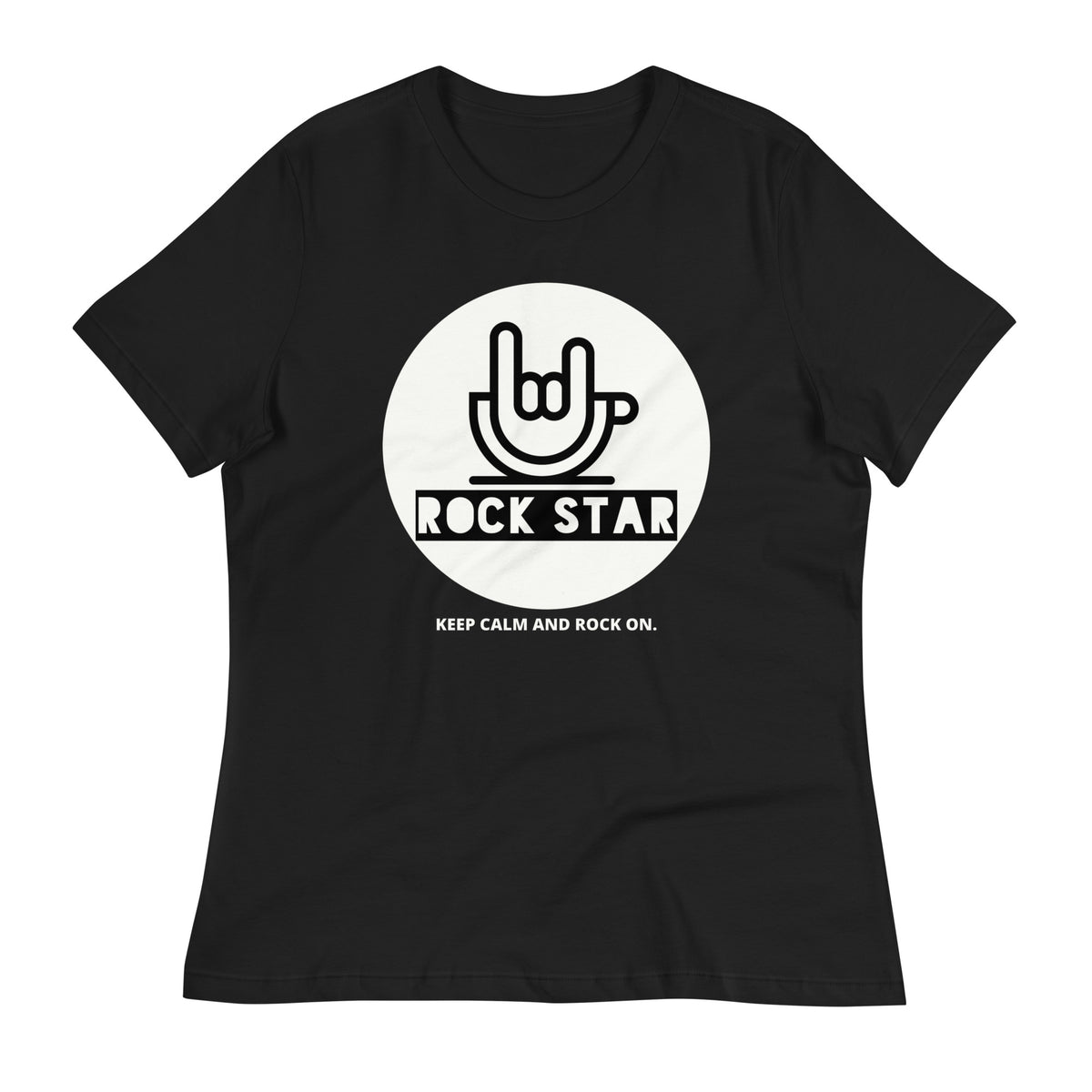 Rock Star Blanco Ngo Women's Relaxed T-Shirt