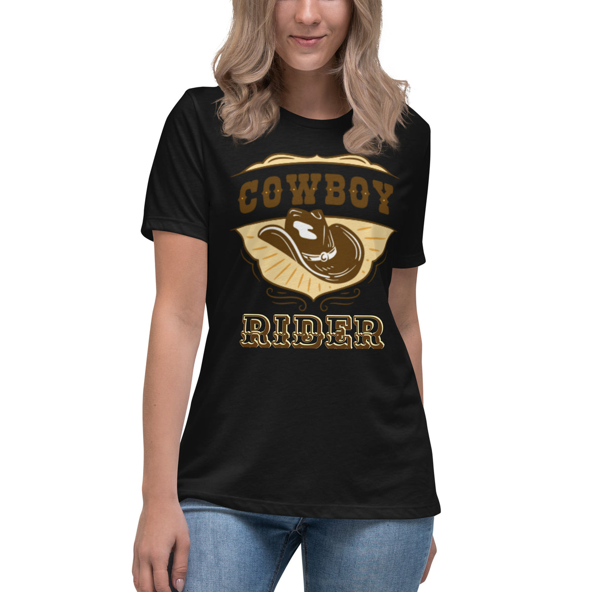 Cowboy Rider Women's Relaxed T-Shirt