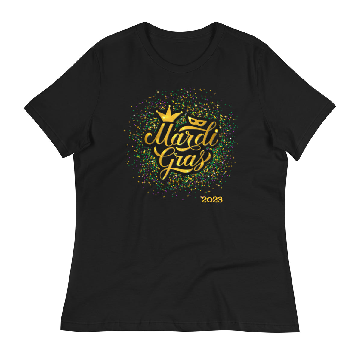 Mardi Gras Queen 2023 Women's Relaxed T-Shirt