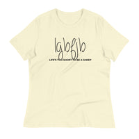Load image into Gallery viewer, Let&#39;s Go B... F*JB Script Ngo Women&#39;s Relaxed T-Shirt
