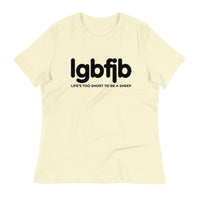 Load image into Gallery viewer, Let&#39;s Go B.... F*JB LC Ngo Women&#39;s Relaxed T-Shirt
