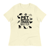 Load image into Gallery viewer, Pet Lives Matter Ngo Women&#39;s Relaxed T-Shirt
