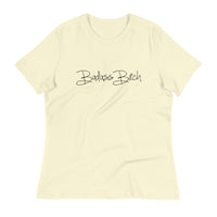 Load image into Gallery viewer, Bad*ss B*tch Script Ngo Women&#39;s Relaxed T-Shirt
