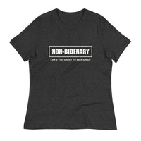 Load image into Gallery viewer, Non-Bidenary Blanco Women&#39;s Relaxed T-Shirt
