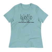 Load image into Gallery viewer, Let&#39;s Go B... F*JB Script Ngo Women&#39;s Relaxed T-Shirt
