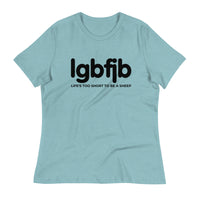 Load image into Gallery viewer, Let&#39;s Go B.... F*JB LC Ngo Women&#39;s Relaxed T-Shirt
