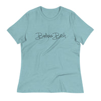 Load image into Gallery viewer, Bad*ss B*tch Script Ngo Women&#39;s Relaxed T-Shirt
