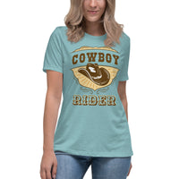 Load image into Gallery viewer, Cowboy Rider Women&#39;s Relaxed T-Shirt
