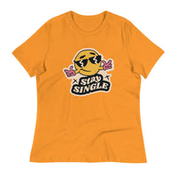 Load image into Gallery viewer, Stay Single Women&#39;s Relaxed T-Shirt
