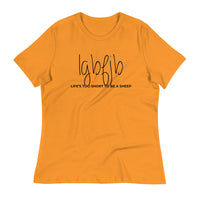 Load image into Gallery viewer, Let&#39;s Go B... F*JB Script Ngo Women&#39;s Relaxed T-Shirt
