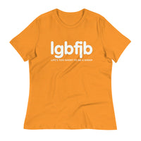 Load image into Gallery viewer, Let&#39;s Go B.... F*JB LC Blanco Women&#39;s Relaxed T-Shirt
